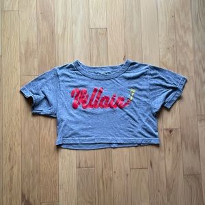 Villain Lipstick Cropped Tee